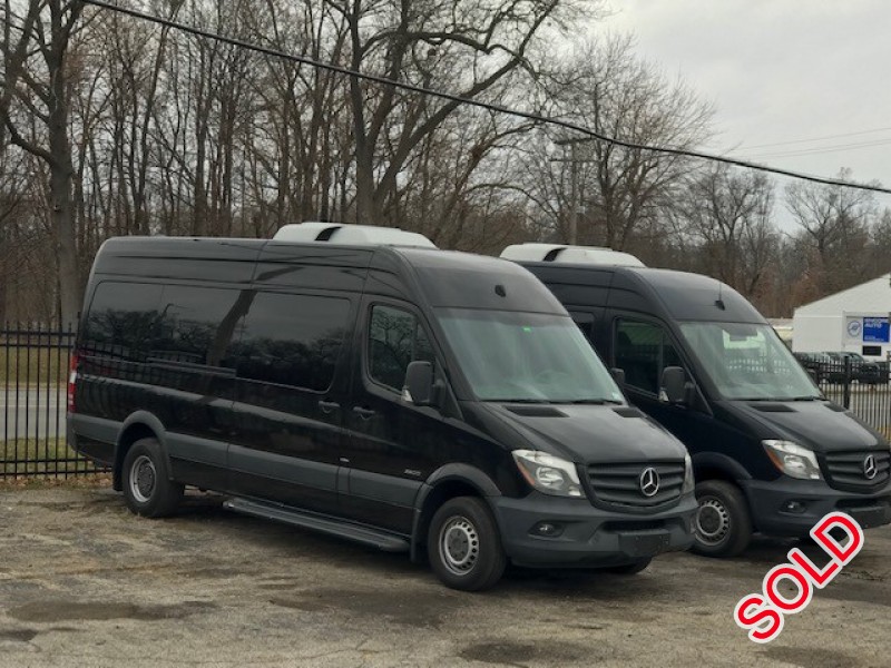 Used 2016 Mercedes-Benz Sprinter Van Shuttle / Tour American Custom Coach - Niles, Michigan - $34,995