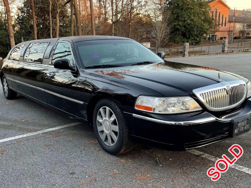 Used 2004 Lincoln Town Car Sedan Stretch Limo Springfield - Brookhaven, Georgia - $6,500