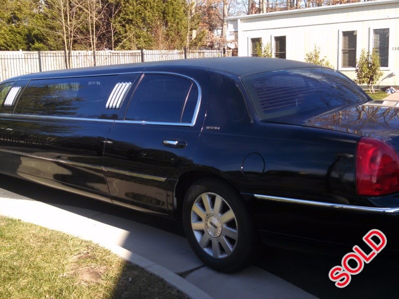 Used 2003 Lincoln Town Car Sedan Stretch Limo Royale Sterling Virginia 5 500