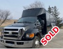 2009, Ford F-650, Motorcoach Limo, Glaval Bus