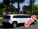 2015 Jeep Cherokee limo for sale by American Limousine Sales.