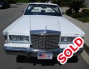 Used 1987 Lincoln Town Car Sedan Stretch Limo  - Anaheim, California - $12,900