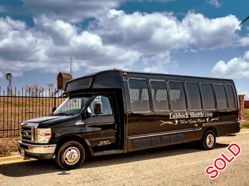 Used 2010 Ford E-450 Mini Bus Shuttle / Tour Krystal - Lubbock, Texas - $25,000