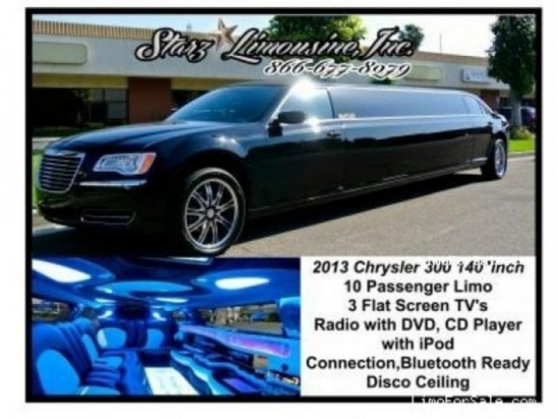 Chrysler 300 stretch limo for sale #5