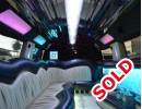 Interior of 2008 Hummer H3 limo for sale by American Limousine Sales.