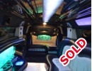 Interior of 2008 Hummer H3 limo for sale by American Limousine Sales.