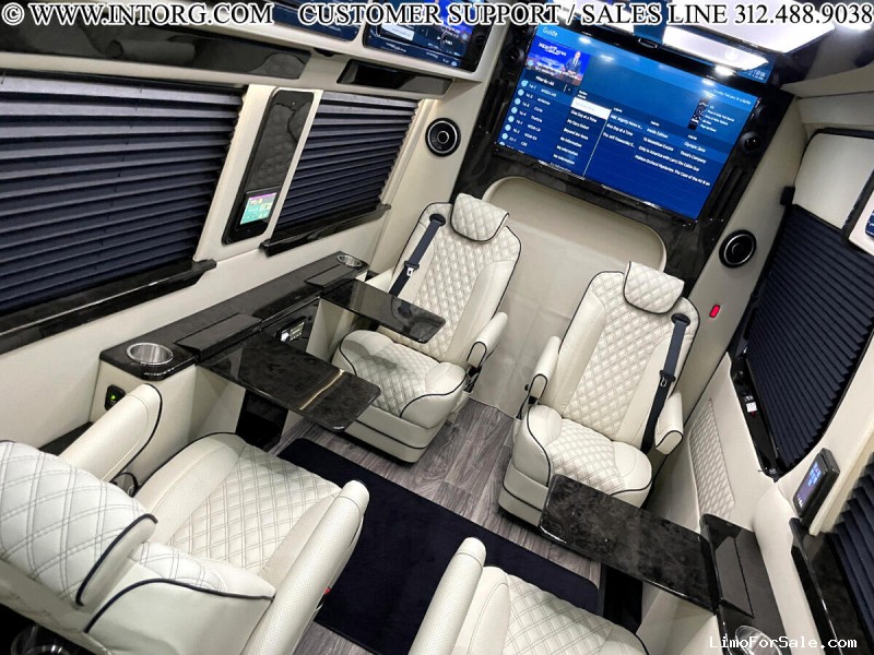 New 2022 Mercedes-Benz Sprinter Van Limo Midwest Automotive Designs - Elkhart, Indiana    - $248,270