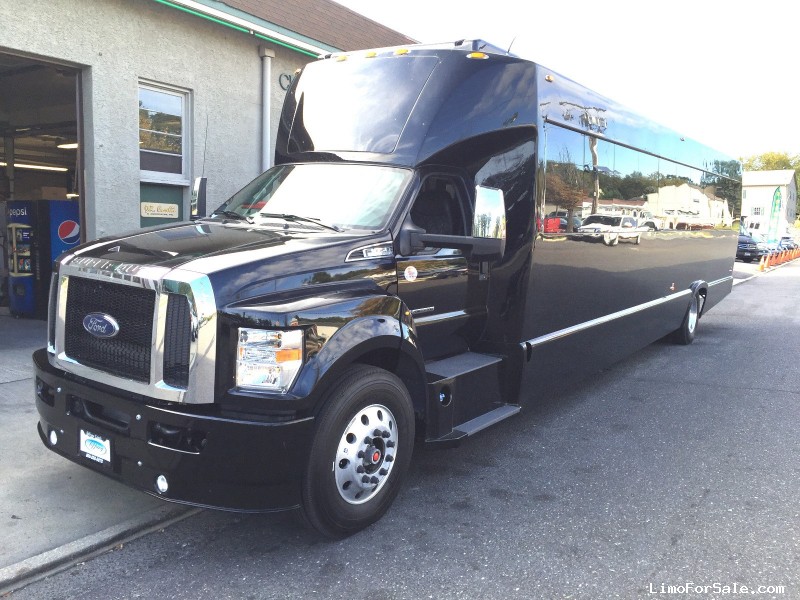 New 2016 Ford F 650 Mini Bus Shuttle Tour Tiffany Coachworks Oaklyn New Jersey 169 880