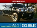 Used 2005 Hummer H2 SUV Stretch Limo American Limousine Sales - Los angeles, California - $53,995