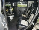 Interior of 2007 Hummer H3 limo for sale by American Limousine Sales.