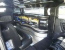 Interior of 2007 Hummer H3 limo for sale by American Limousine Sales.