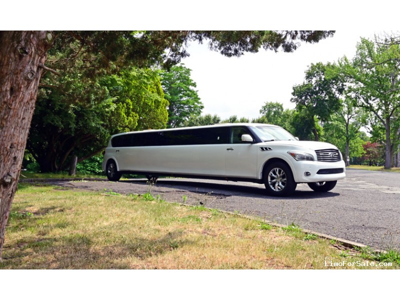 Used 2012 Infiniti QX56 SUV Stretch Limo Limos by Moonlight - Paterson, New Jersey    - $20,000