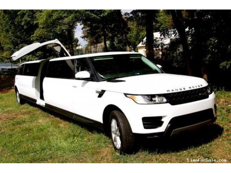 Used 2015 Land Rover Range Rover SUV Stretch Limo Pinnacle Limousine Manufacturing - Colonia, New Jersey    - $67,000